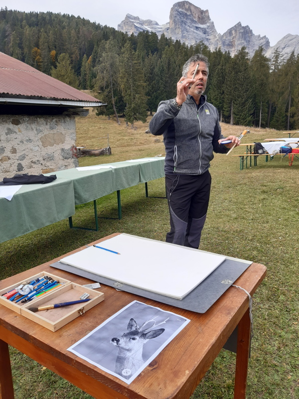 uscita nel bosco