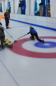 Il curling alla scuola Duca d’Aosta